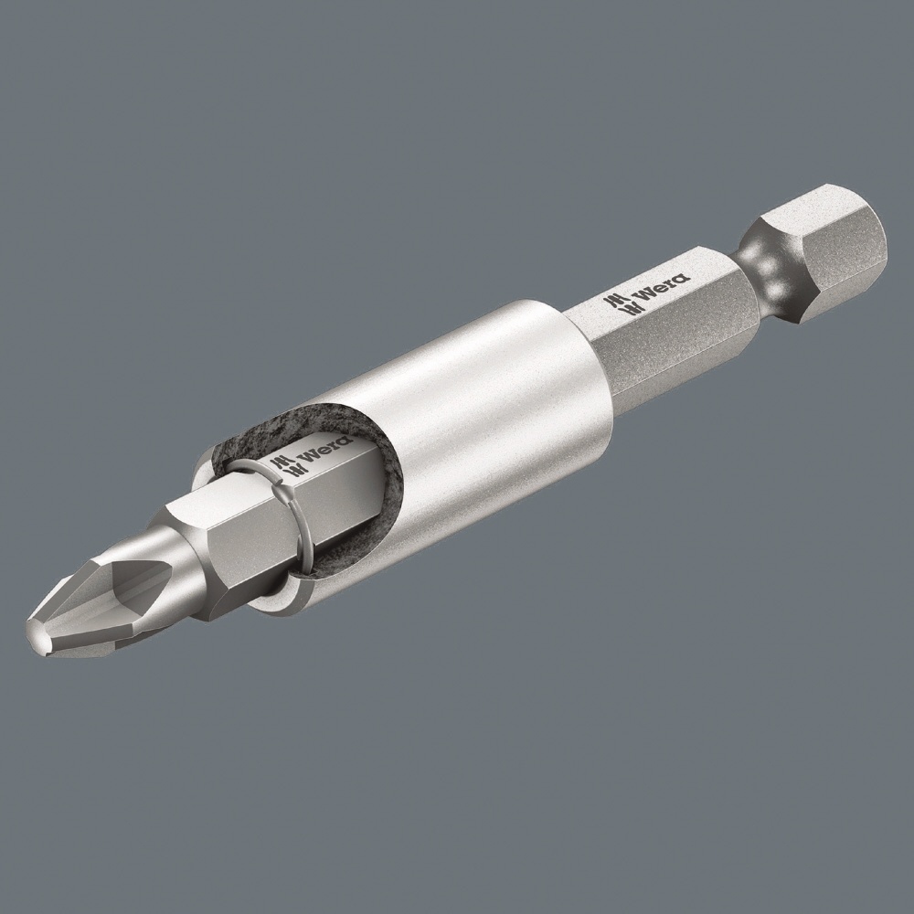 WERA ベラ 差込角1/4Hex 磁石付きビットホルダー 全長100mm 【053459】