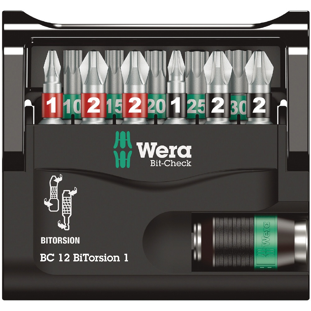 WERA ベラ Bi-Torsion 11本組ビットセット 【057420】