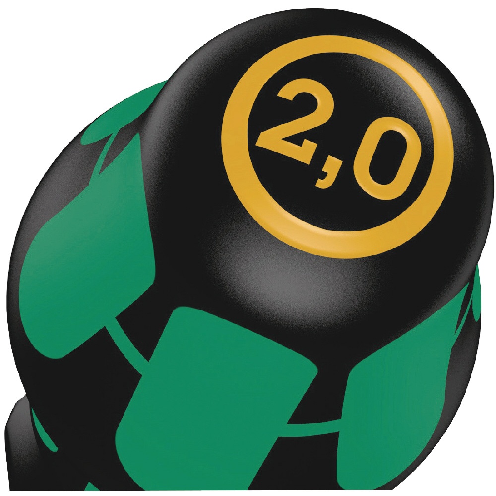 WERA ベラ 電気工事関連向け 細軸マイナスドライバー 刃先サイズ-2.5mm 軸長60mm 【110000】