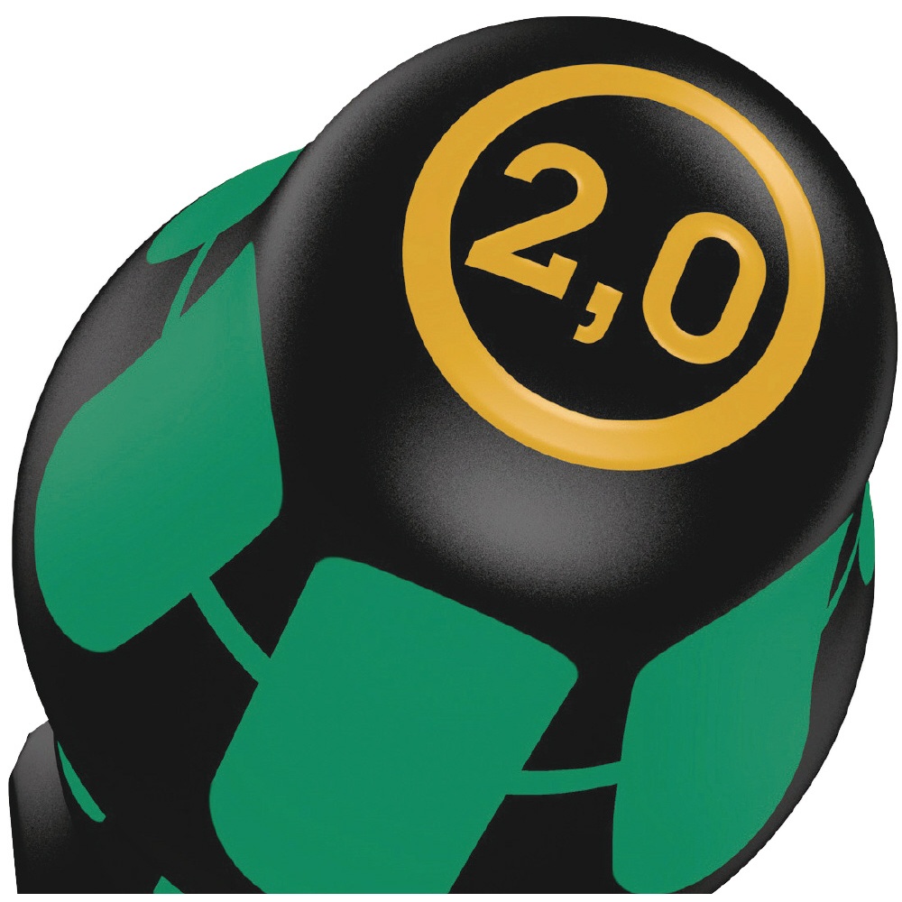 WERA ベラ 電気工事関連向け 細軸マイナスドライバー 刃先サイズ-3.5mm 軸長125mm 【110002】