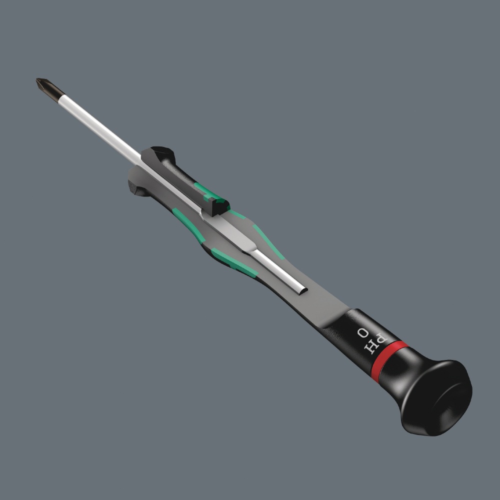 WERA ベラ 精密用マイナスドライバー 刃先サイズ-0.8 軸長40mm 【117990】