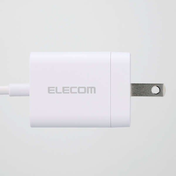 USB Power Delivery 20W AC充電器(Cケーブル一体型/2.5m)【MPA-ACCP7020WH】