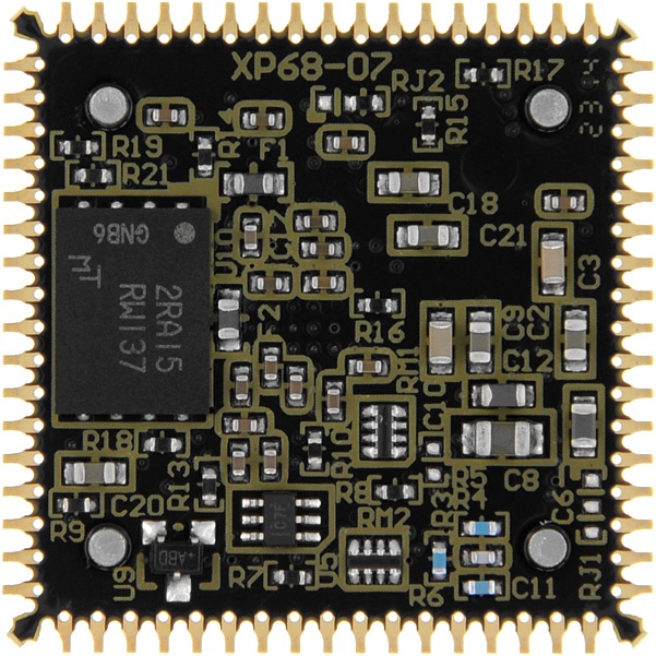 PLCC68 Spartan-7 FPGAモジュール【XP68-07-25】