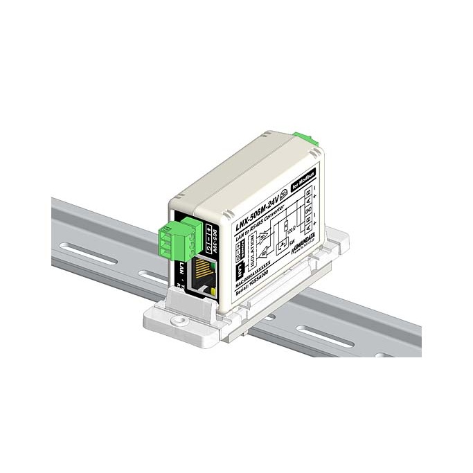 Modbus対応 RS-485 LANコンバータ(ワイド電源)【LNX-506M-24V】