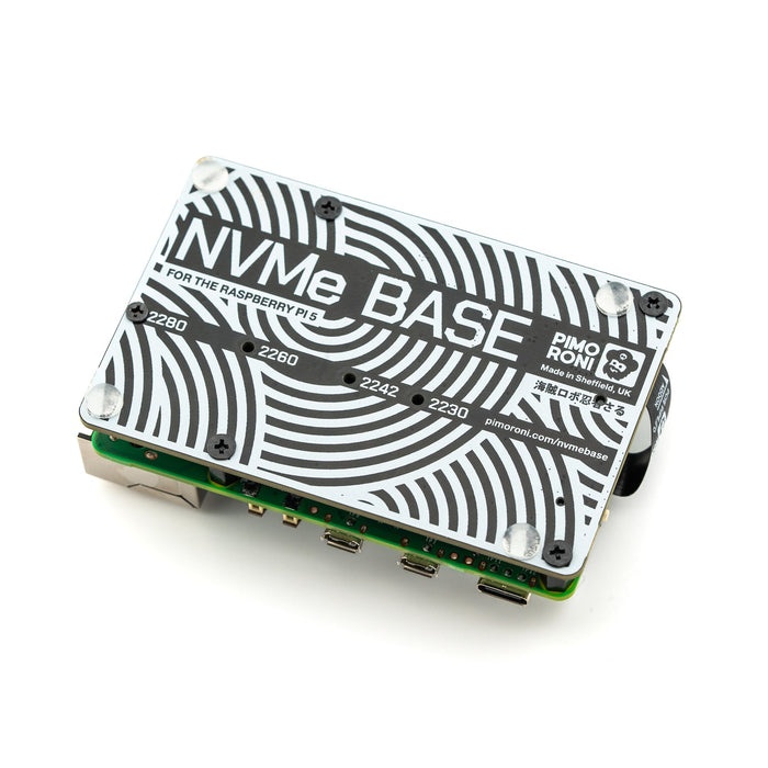 Raspberry Pi 5用NVMe Baseボード【PIMORONI-PIM699】