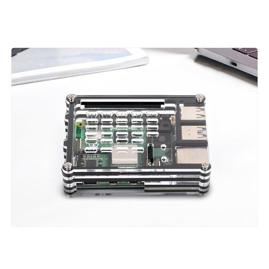 PI5-CASE-B - WaveShare製 Raspberry Pi 5用ケース【WAVESHARE-26085】