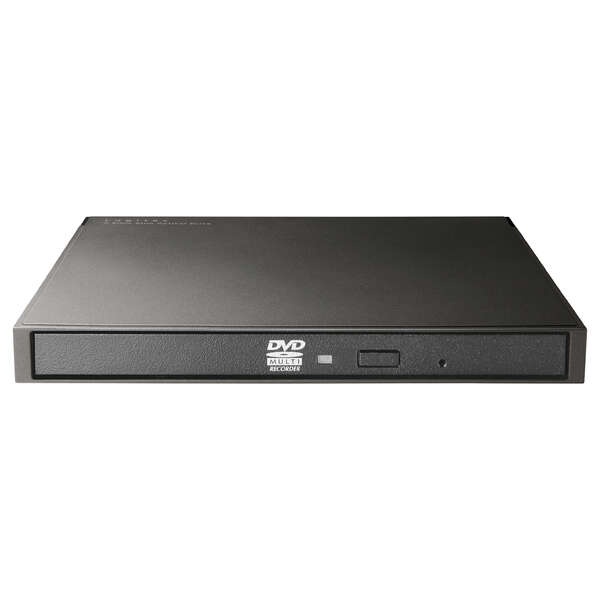 Type-A/C対応 再生・編集・書込ソフト付USB3.2(Gen1)ポータブルDVD ブラック【LDR-PWA8U3CVBK】