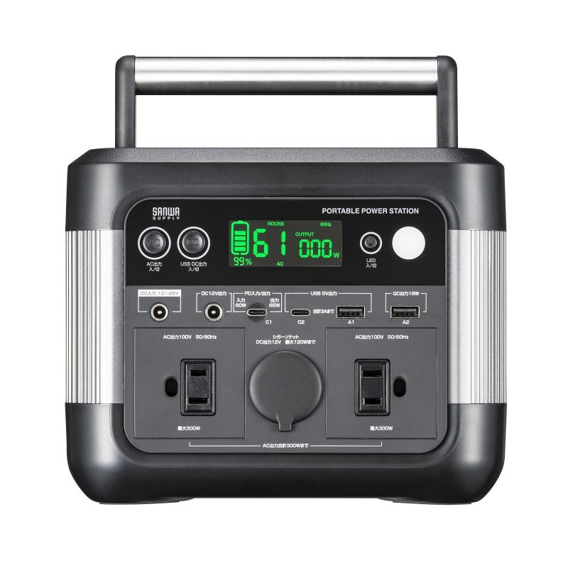 ポータブル電源(296Wh)【BTL-RDC33】