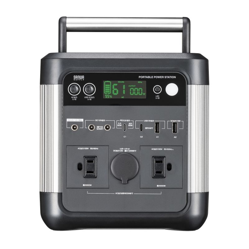 ポータブル電源(518Wh)【BTL-RDC34】