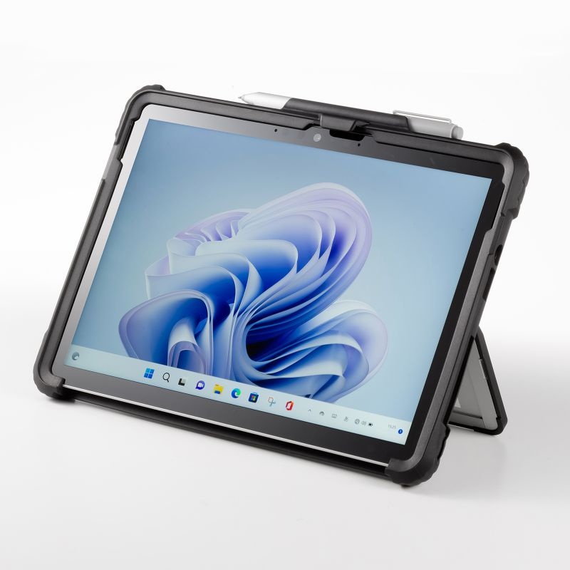 Surface Go 1～4用耐衝撃ケース【PDA-SF11BK】