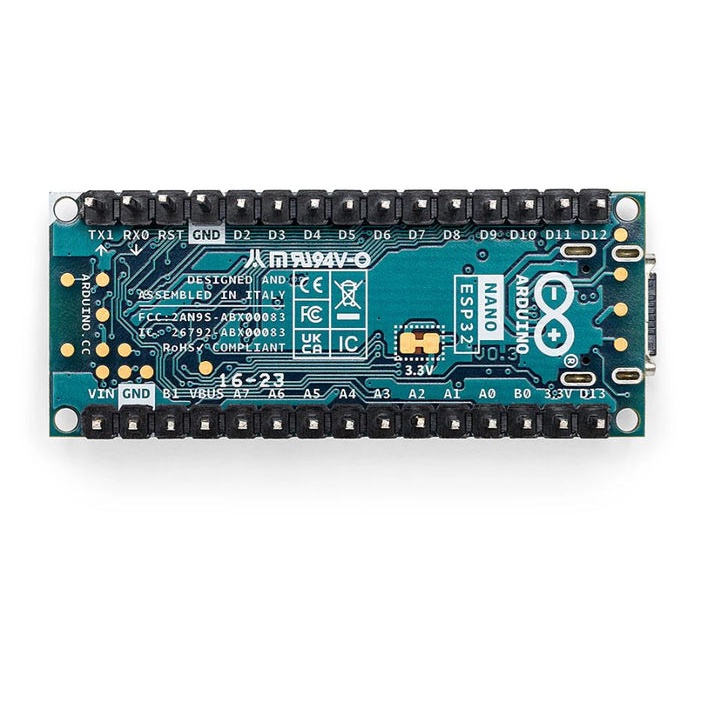 Arduino Nano ESP32(ピンヘッダ実装済)【ARDUINO-ABX00083】
