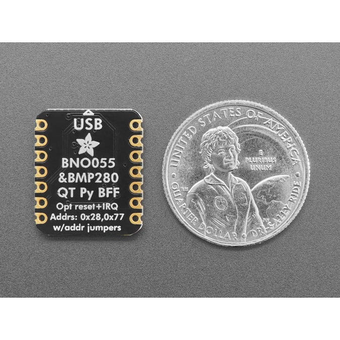 Adafruit BNO055 + BMP280 BFF(QT Py/Xiao用アドオンボード)【ADA-5937】