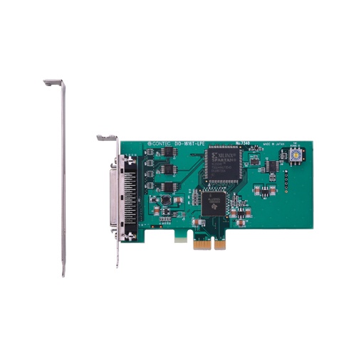 非絶縁型デジタル入出力ボード PCI Express【DIO-1616T-LPE】
