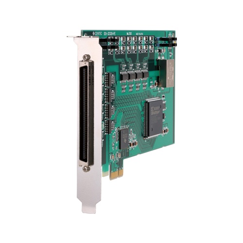 絶縁型デジタル入出力ボード PCIExpress 32ch/32ch(電源内蔵)【DIO-3232B-PE】