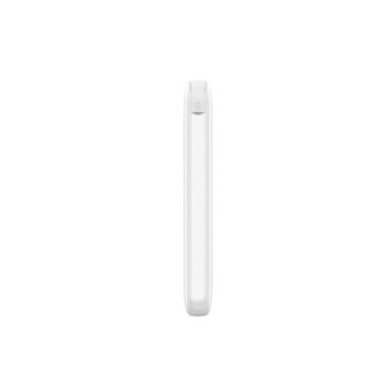 モバイルバッテリー(PD対応 スリム Type-Cケーブル収納 5000mAh 白色)【L-MBPDSC5-WH】