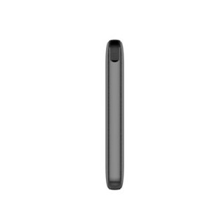 モバイルバッテリー(PD対応 スリム Type-Cケーブル収納 5000mAh 黒色)【L-MBPDSC5-BK】