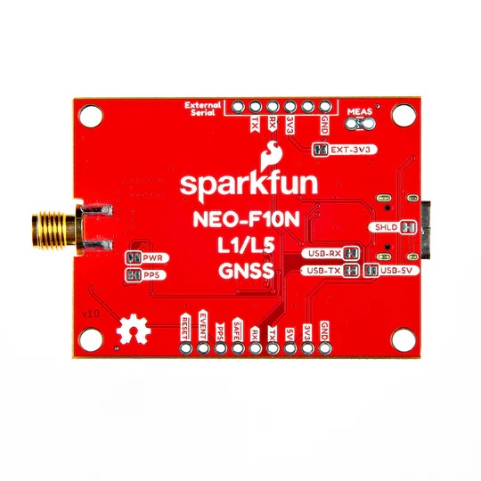 NEO-F10N搭載GNSS L1/L5 モジュール(SMA)【SFE-GPS-24114】
