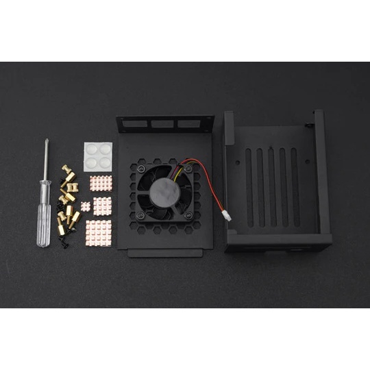 Raspberry Pi 5用フルメタルケース【DFROBOT-FIT0963】