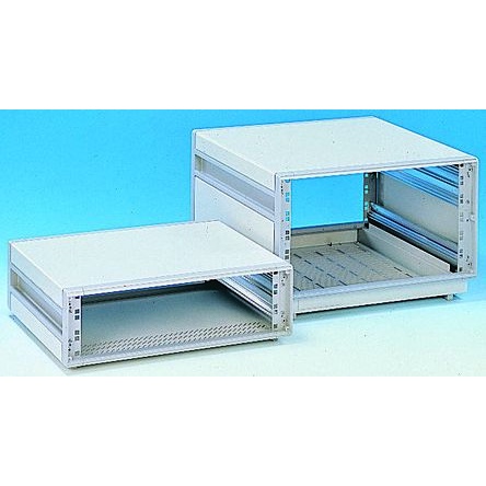 19インチラックマウントケース 4U グレー 179-055 RS PRO製｜電子部品