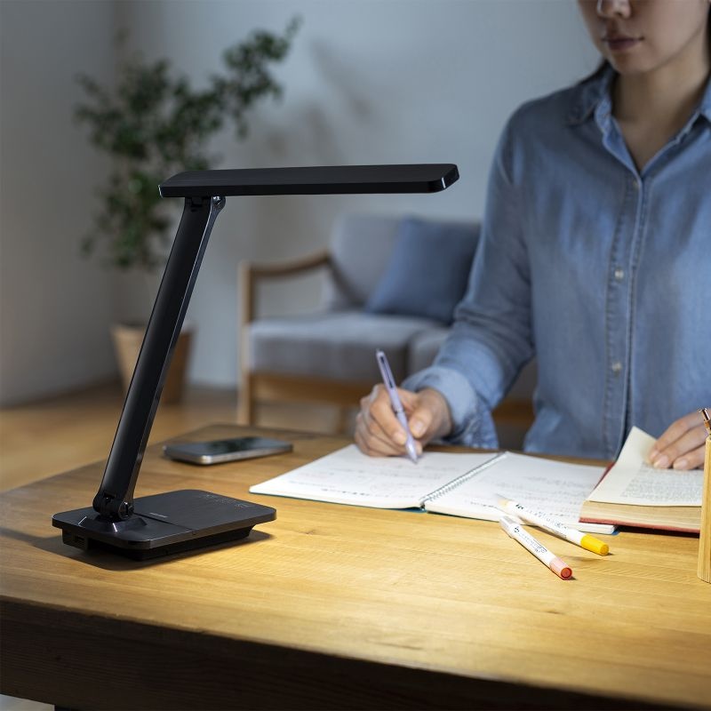 USB充電式LEDデスクライト【LED-DESK1BK】