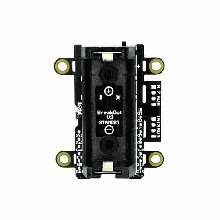 M5StampS3 Grove Breakout (1.27mmピッチピンソケット実装済)【M5STACK-A144】