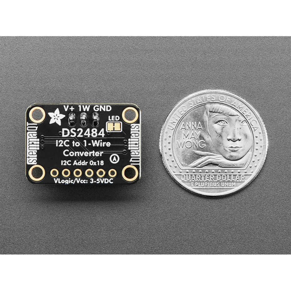 STEMMA QT/Qwiic互換 DS2484搭載 1-Wireバスアダプター【ADA-5976】