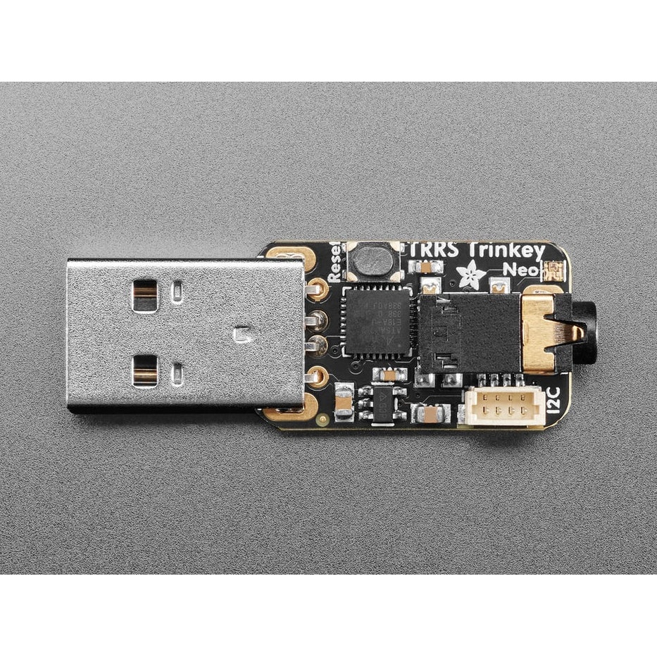 Adafruit TRRS Trinkey - 支援技術用USBキー【ADA-5954】