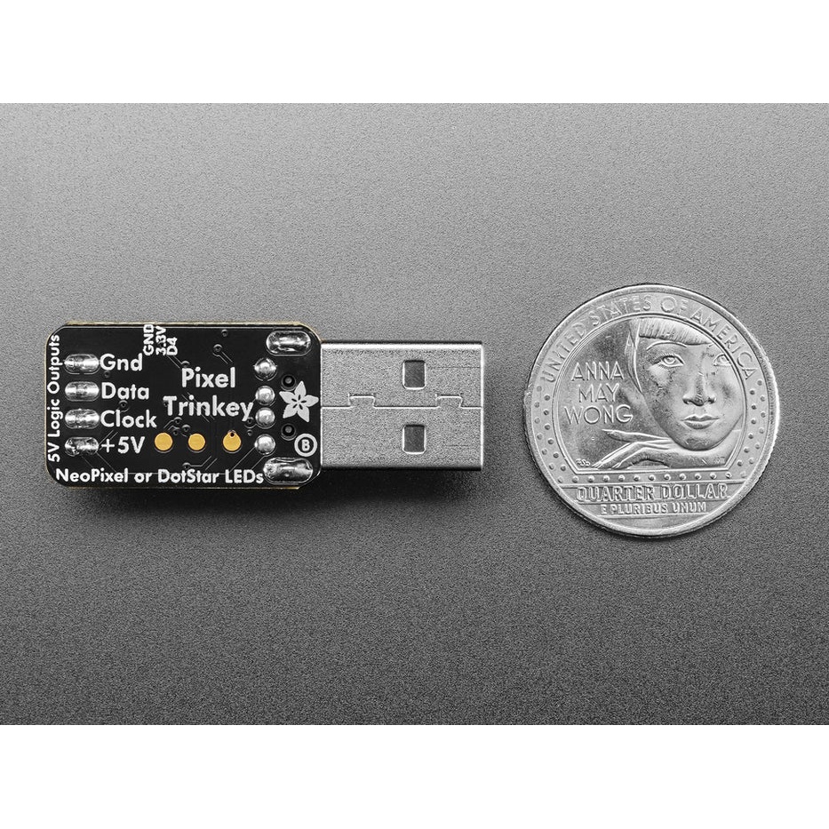 Pixel Trinkey-NeoPixel / DotStar用USBキー【ADA-5953】