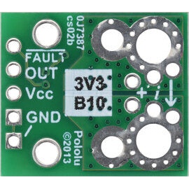 ACS71240KEXBLT-010B3搭載 電流センサモジュール(-10-10A/3.3V)【POLOLU-5240】