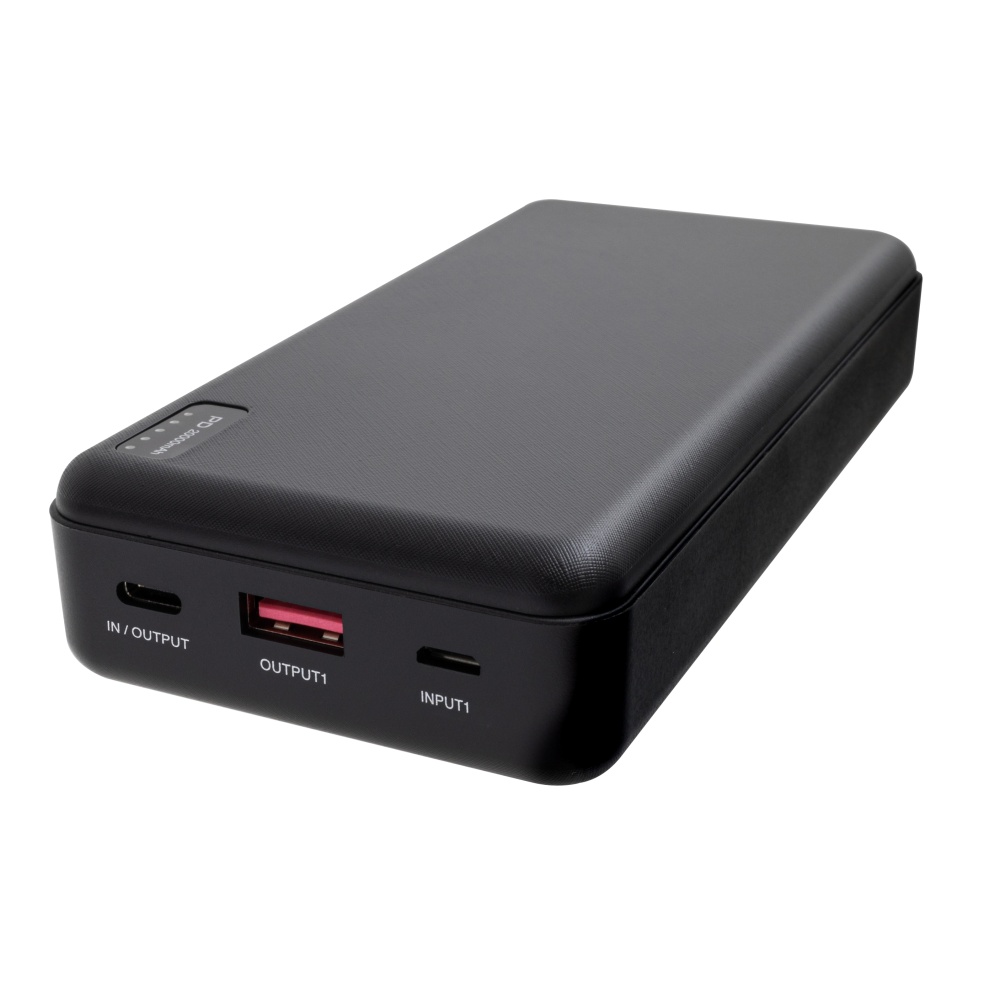 PD20対応モバイル充電器(20000mA ブラック)【GH-BTPX200-BK】