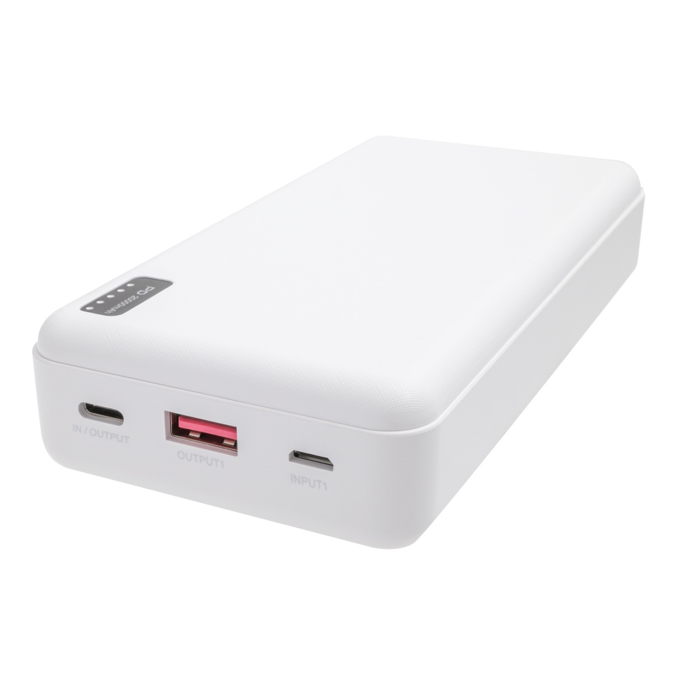 PD20対応モバイル充電器(20000mA ホワイト)【GH-BTPX200-WH】
