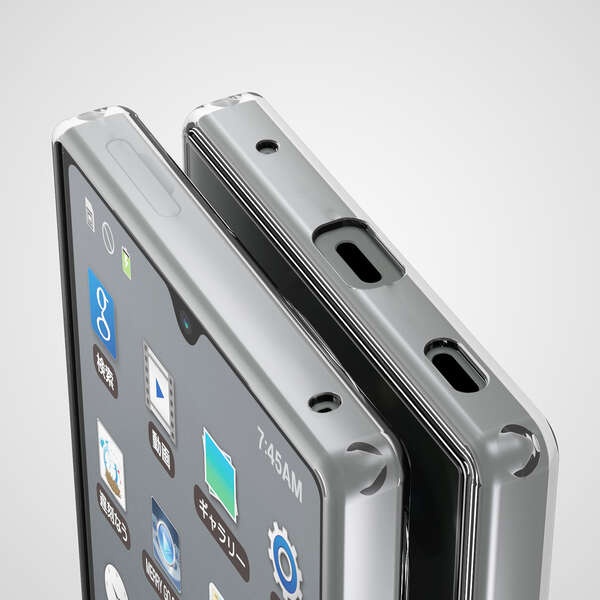 AQUOS R9 ハイブリッドケース【PM-S242HVCKCR】