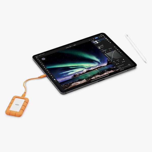 Lacie RUGGED MINI SSD (MINIME) 1TB【STMF1000400】