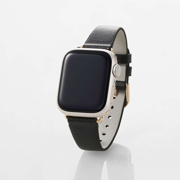 Apple Watch用 &me ソフトレザーバンド【AW-41BDLJGY】
