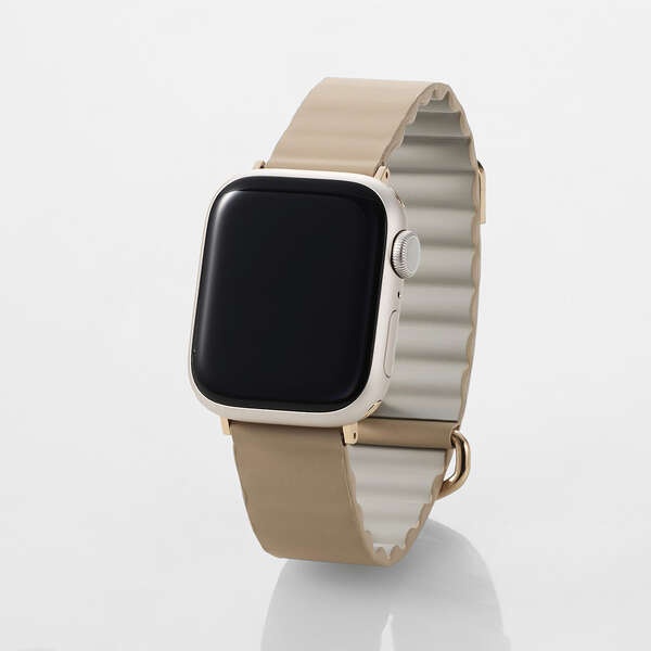Apple Watch用 &me ソフトレザーバンド(マグネットタイプ)【AW-41BDLMAGGB】