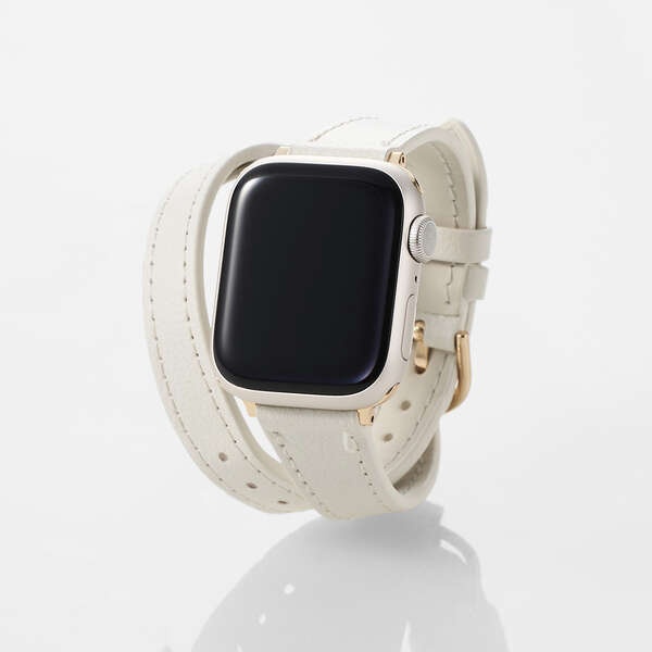 Apple Watch用 &me ソフトレザーバンド【AW-41BDLWJWH】