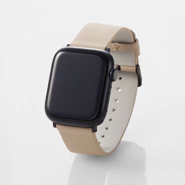 Apple Watch用ソフトレザーバンド【AW-45BDLGB】