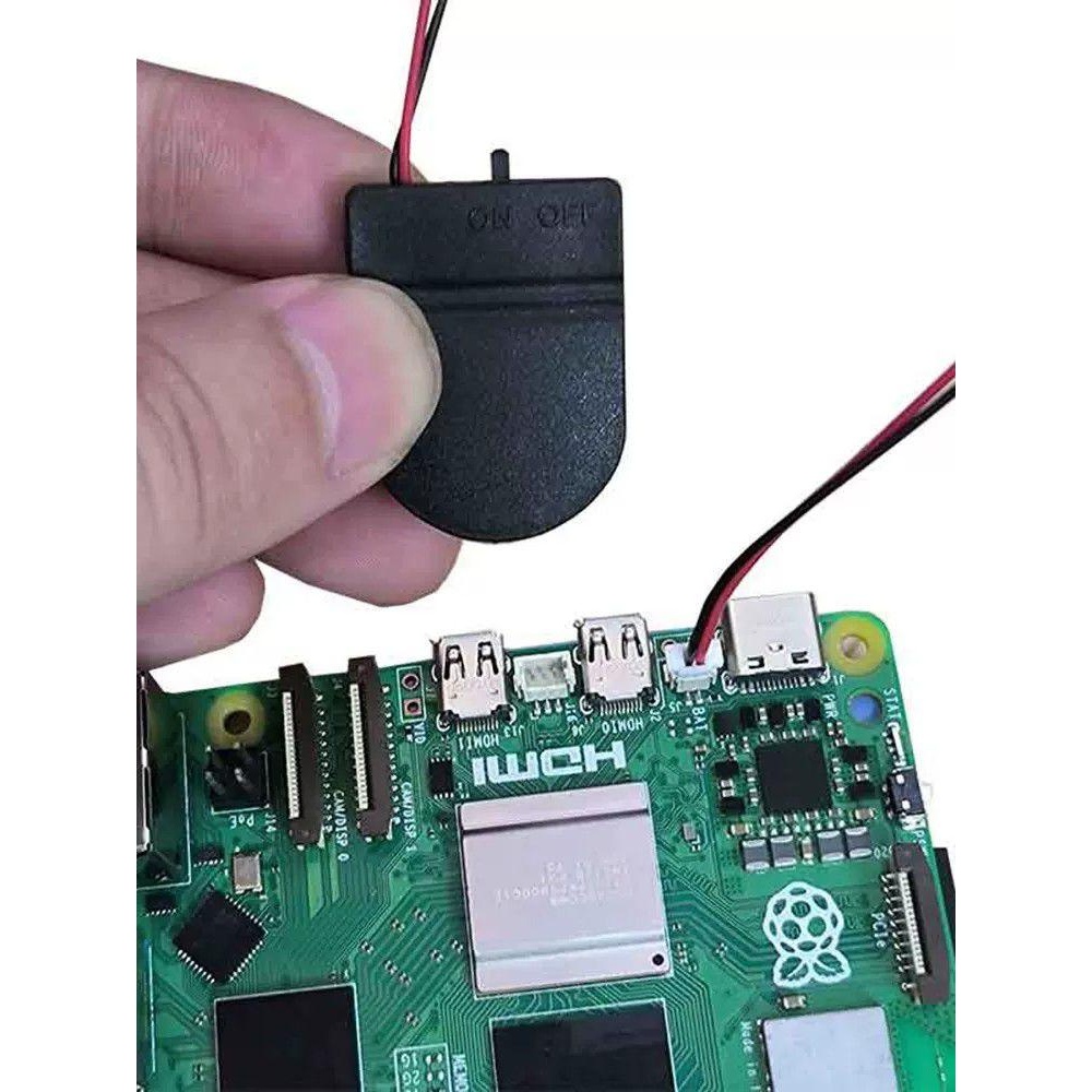 Raspberry Pi 5用コイン電池ホルダー【CYTRON-CN-CR2032-BH】