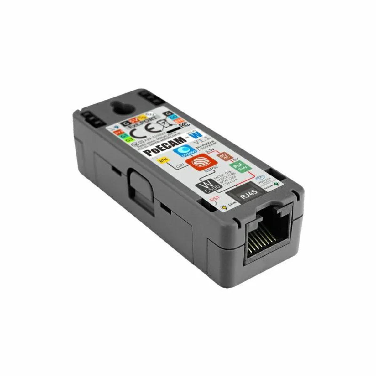 M5Stack Wi-Fi付きPoEカメラ(OV3660)【M5STACK-U121-B-V11】