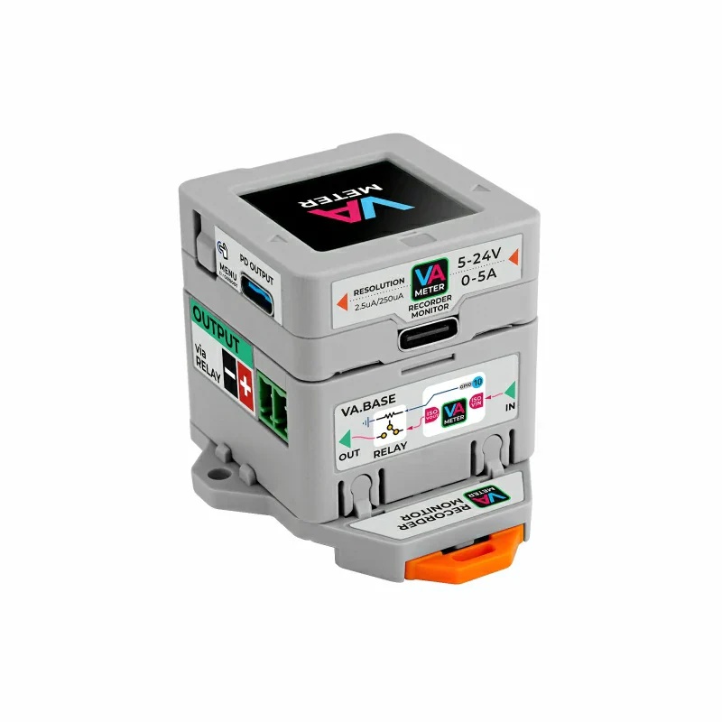 M5StampS3搭載 M5Stack電圧/電流メーター【M5STACK-K136】