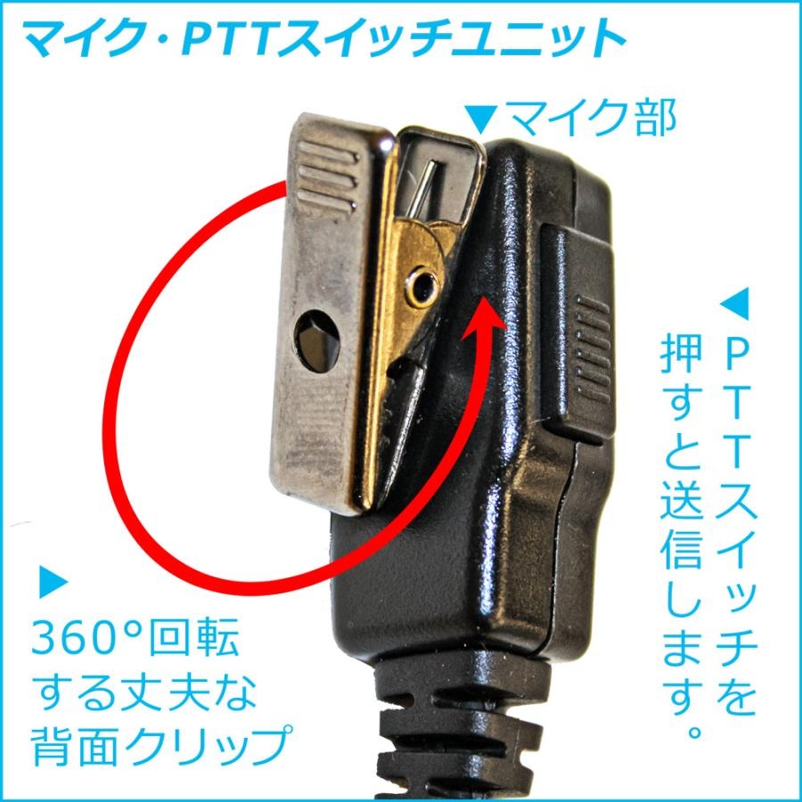 PROシリーズ 耳掛けスピーカー型イヤホンマイク(KENWOOD対応)【FPG-29K】