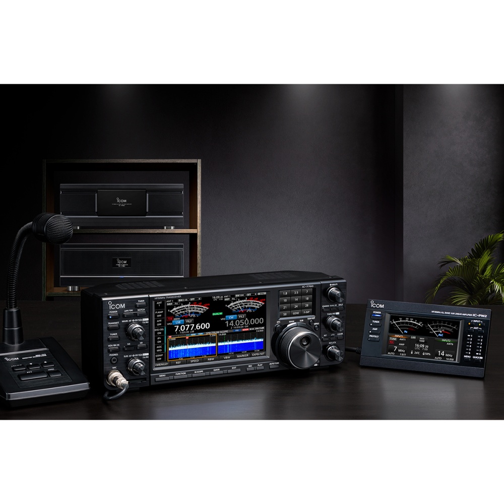 HF+ 50MHz <SSB/CW/RTTY/PSK31-63/AM/FM> 200Wトランシーバー【IC-7760】