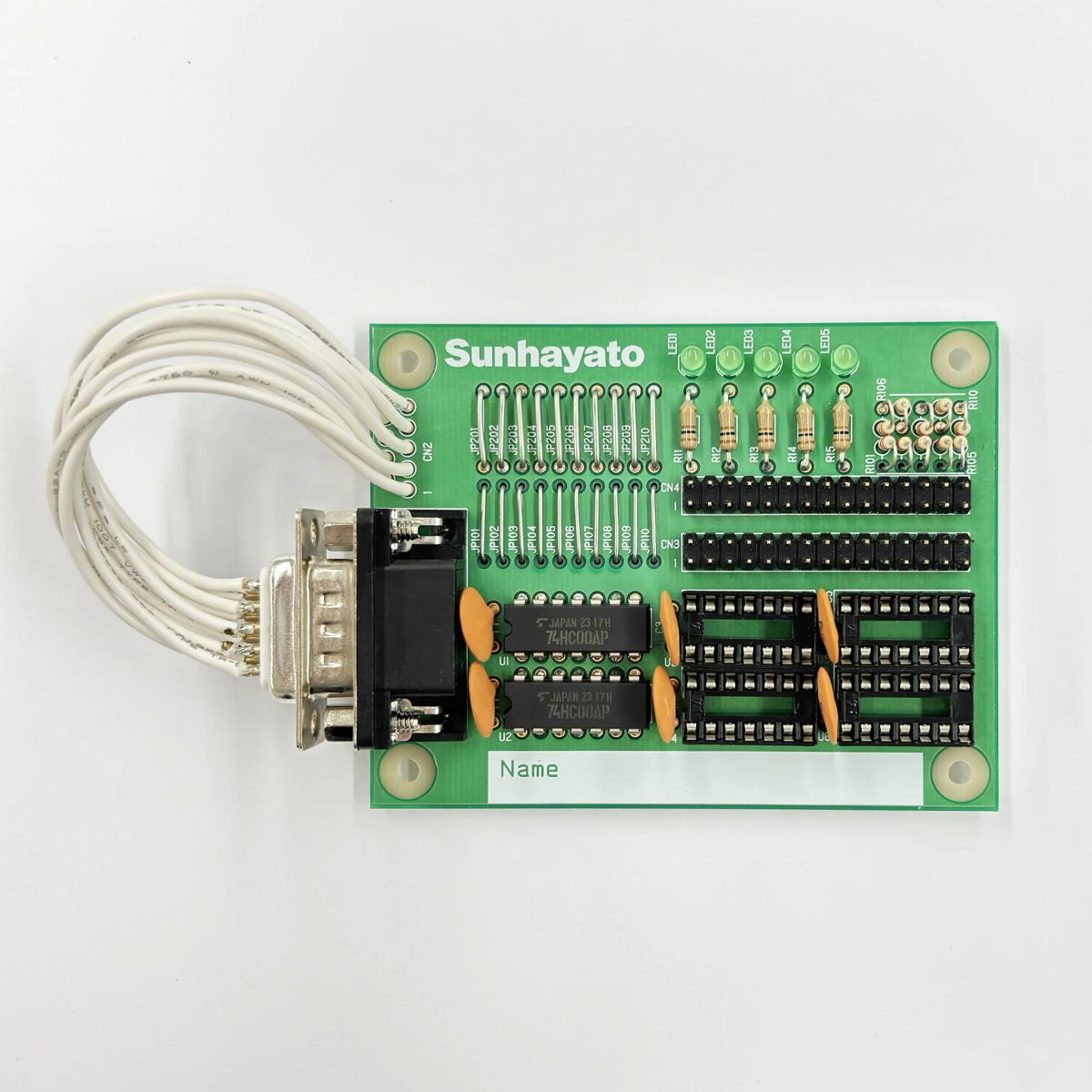 ハンダ付け技能練習セット(DIP初級)【CT-DP10】