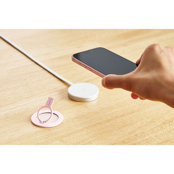 マグネットスマホリング/2WAY/MAGKEEP/ピンク【P-STRMKHICRPN】