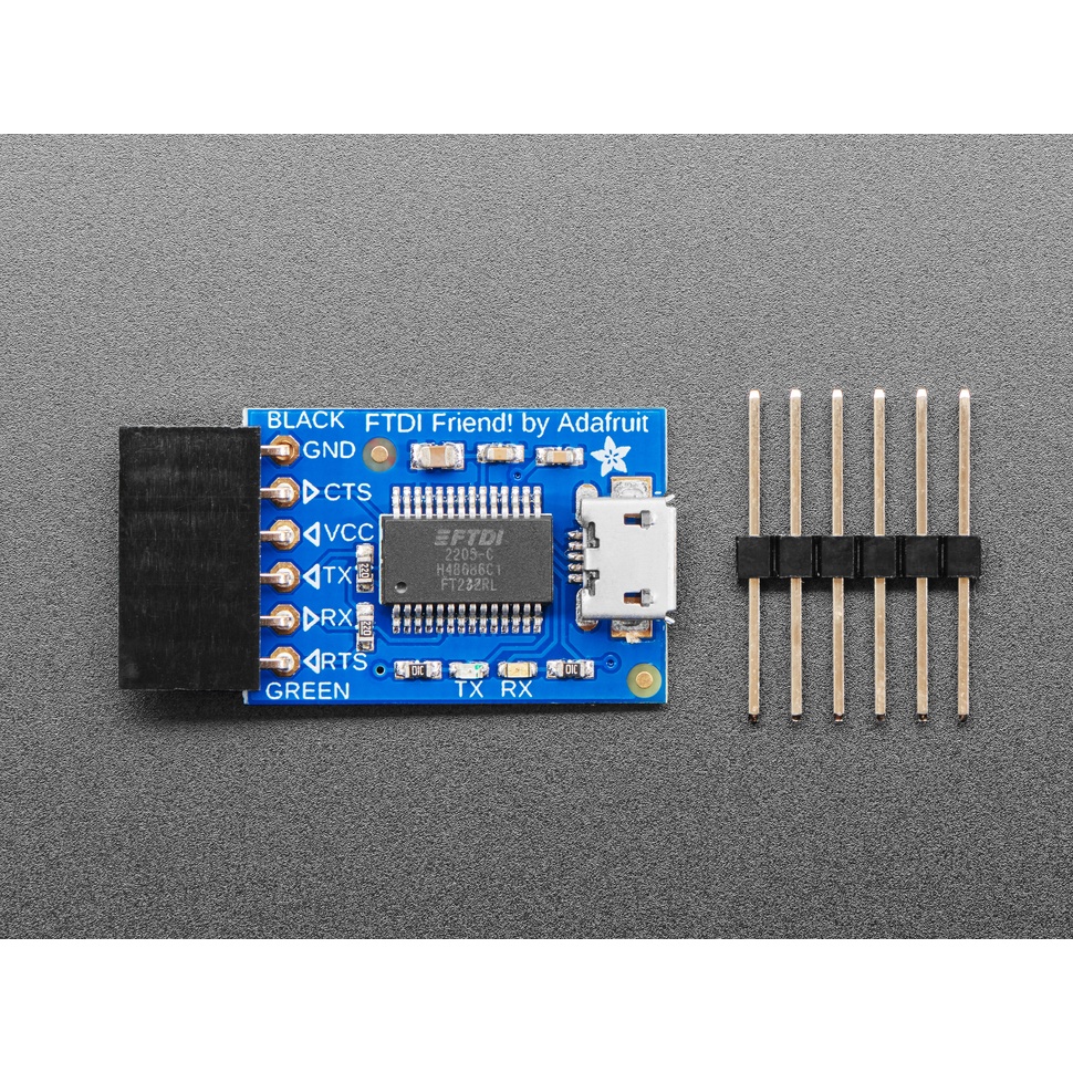 FTDI Friend with Micro USB Port + extras-v3【284】