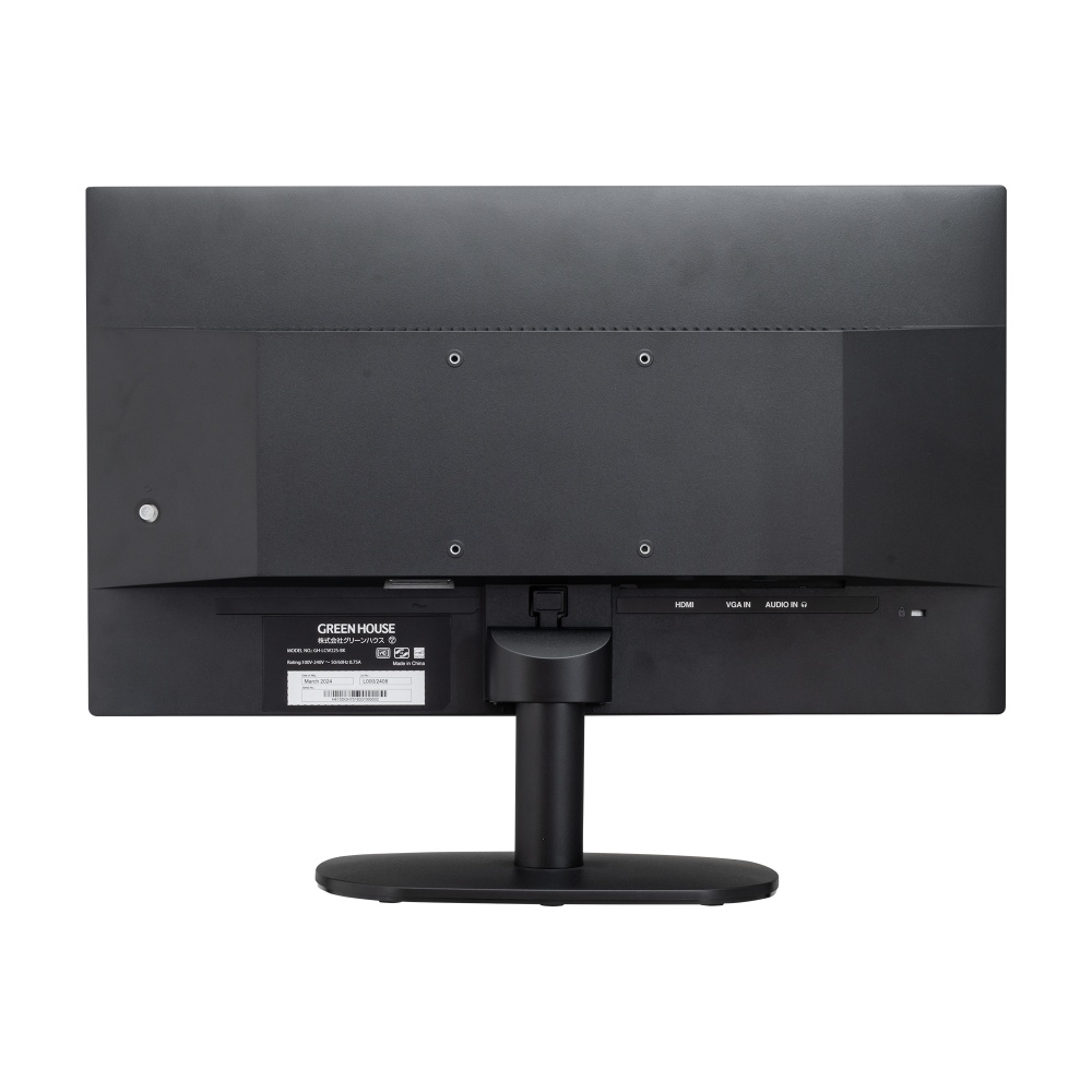 21.5型ワイドフルHD対応LED液晶ディスプレイ(ブラック)【GH-LCW22S-BK】