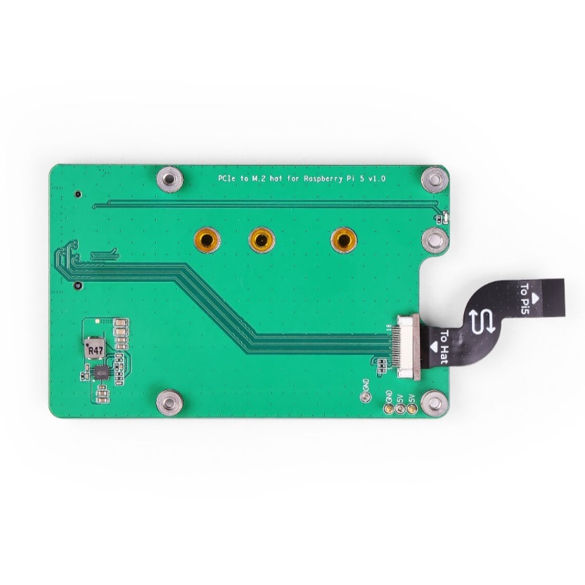 Raspberry Pi 5用PCIe - M.2 HAT【103110063】