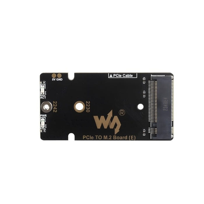 Raspberry Pi 5用 PCIe-M.2 SSD変換基板(ヒートシンク/ファン付属)【WAVESHARE-28013】