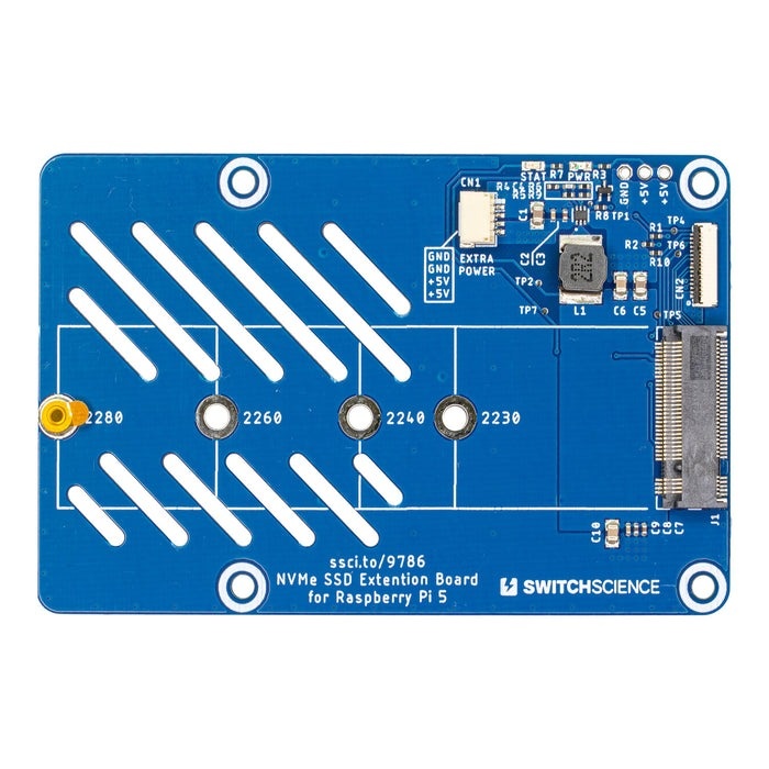 スイッチサイエンス Raspberry Pi 5用NVMe SSD拡張ボード【SSCI-097864】