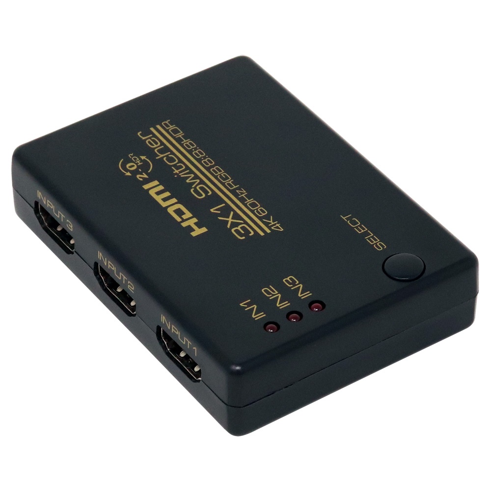 HDMI切替器 3入力→1出力【MSW-03A】